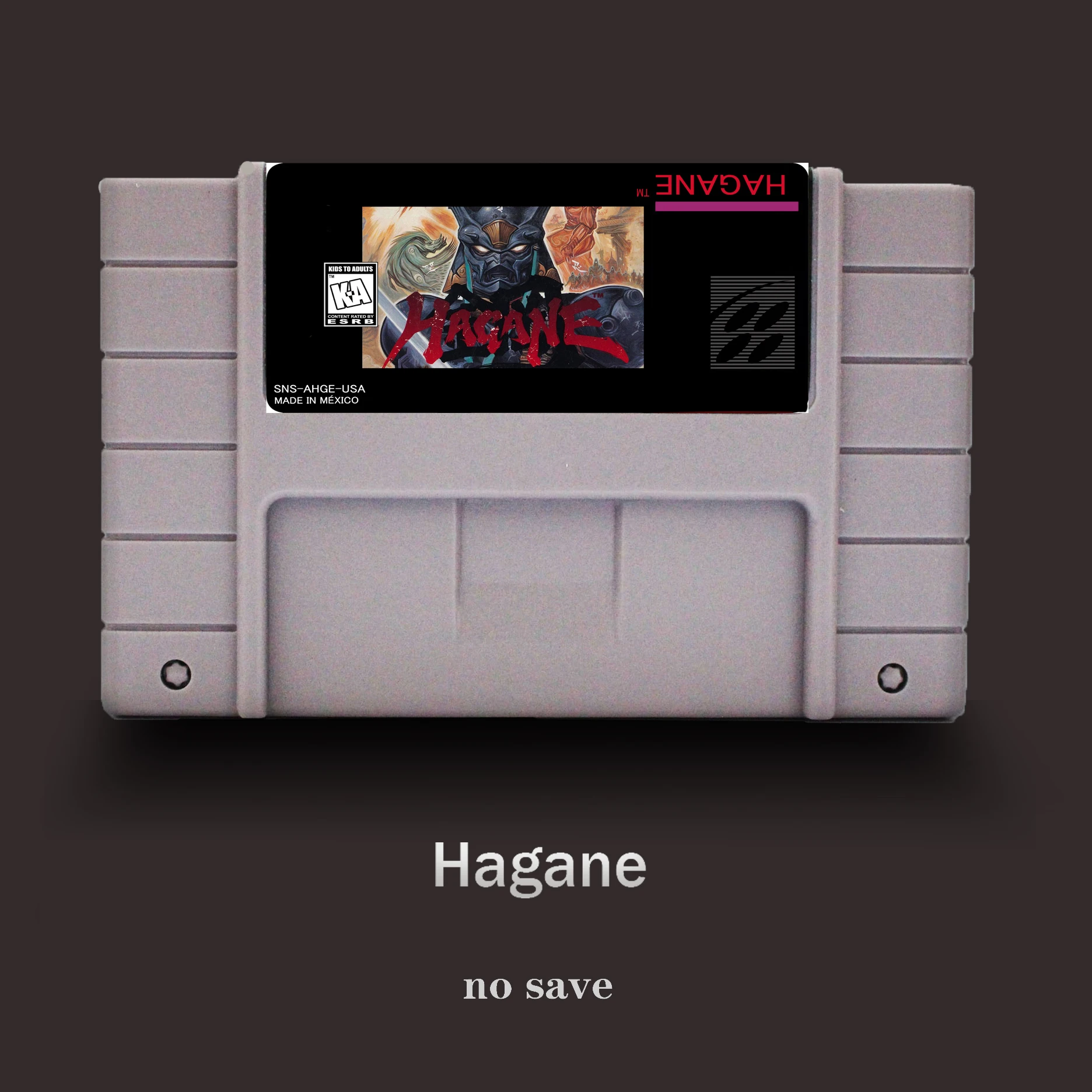 Распродажа! Hagane-16 бит для США NTSC игровой плеер большая серая игровая Карта |