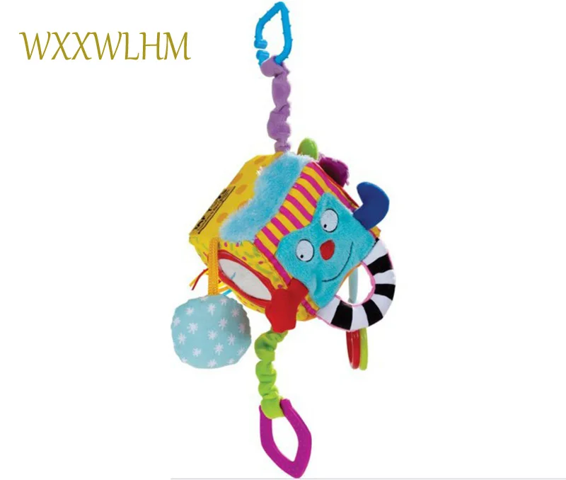 Animal PP Cotton Stuffed Plush Lovely Bee Rattle Toy Super Soft Baby Rattles Multifunctional Bed Crib Hangings Toys |