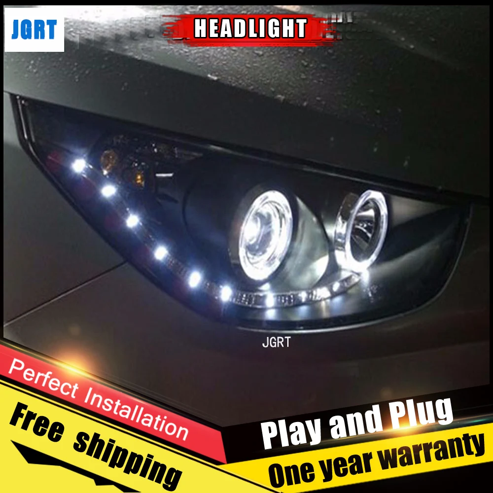 Светодиодный фары для Hyundai ix35 2010-2013 2 шт. автомобильная фара СВЕТОДИОДНЫЙ DRL