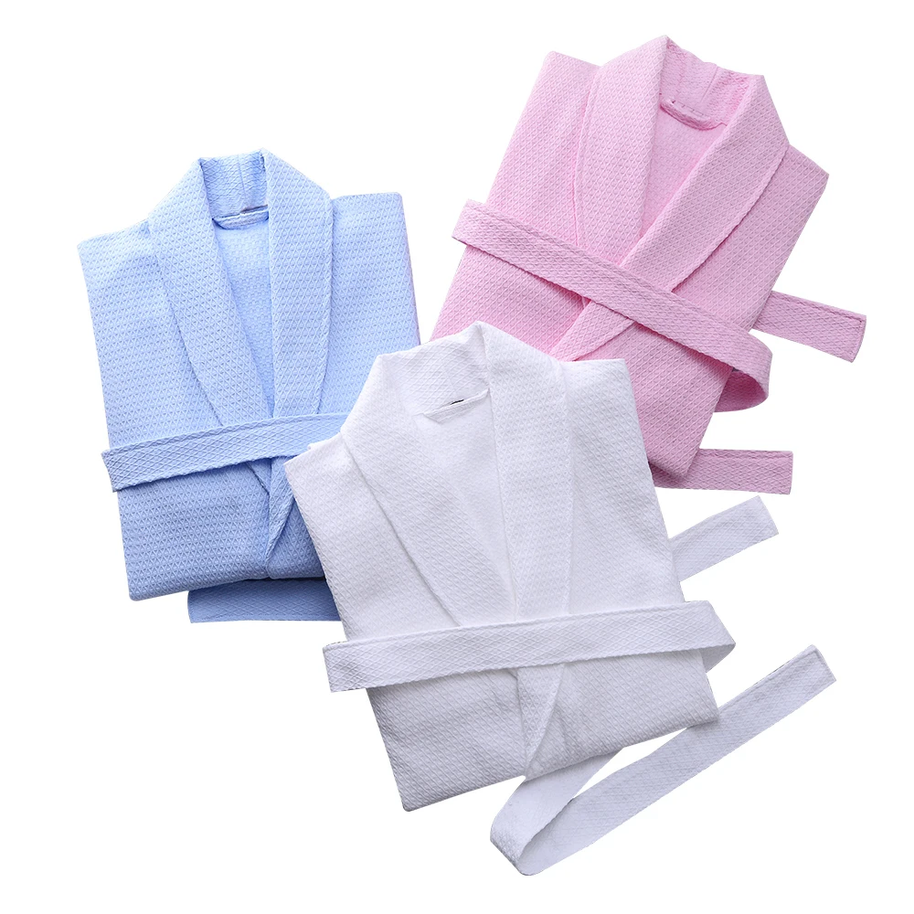 Summer Bathrobe Mens Kimono Robe Hotel Cotton Solid Nightgowns Men's robe Suck Long Bath Towels Gown Male Lounge Sleepwear | Мужская