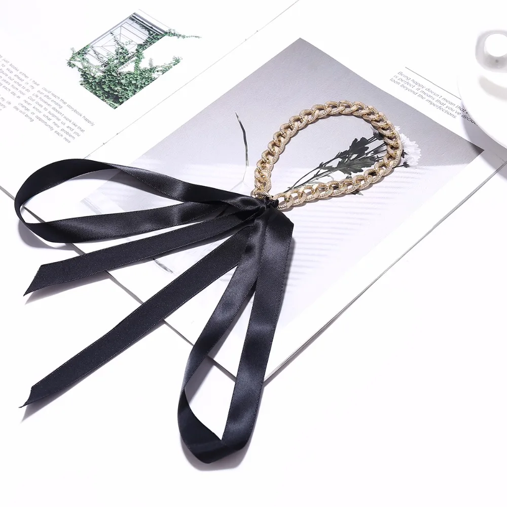 Женский чокер из ткани длинное ожерелье шелка в винтажном стиле бохо|Колье| |