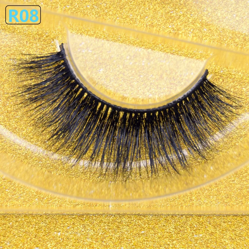 Ресницы пушистые норковые ресницы натуральные накладные длинный макияж 3D для