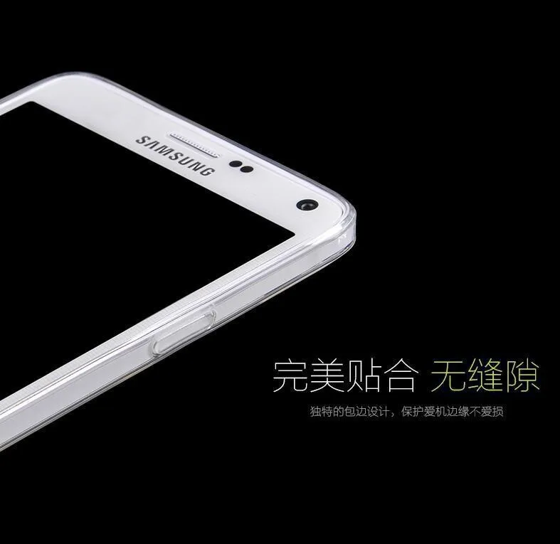 Transparent Soft TPU Silicon 5.7for Samsung Galaxy Note 4 Case For Note4 N9100 Cell Phone Cover |
