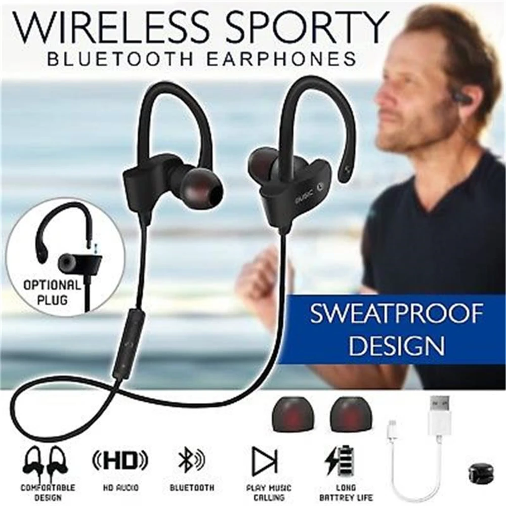Cewaal магнитные Bluetooth наушники водонепроницаемая Спортивная гарнитура 4 1 с