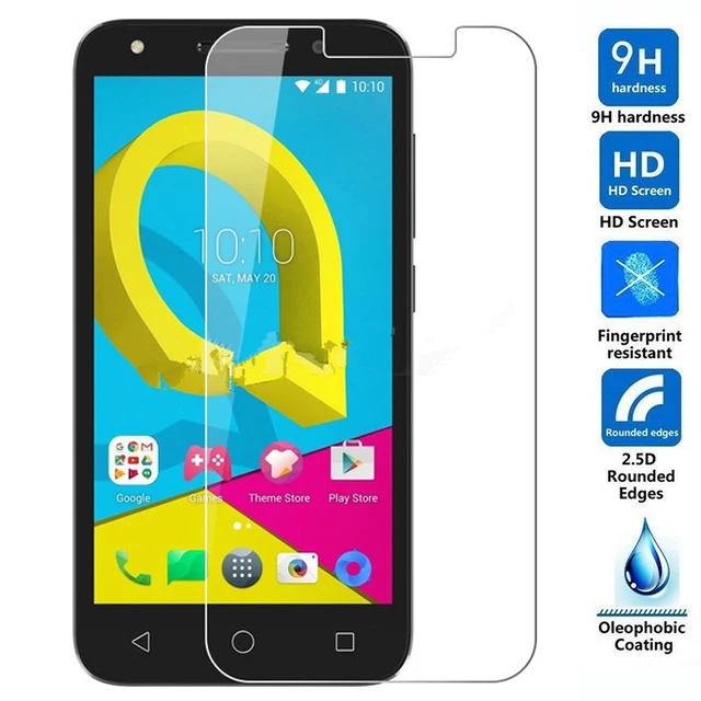 

Закаленное стекло для Alcatel U5, Защита экрана для Alcatel One Touch U5 U 5, 5,0 дюйма, защитная пленка, чехол