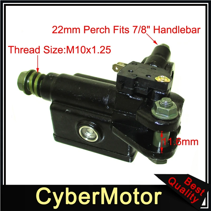 

22mm CNC Hydraulic Brake Master Cylinder Clutch Lever For Chinese XR CRF KLX TTR SSR Apollo Kayo Stomp 50cc-250cc Dirt Pit Bike