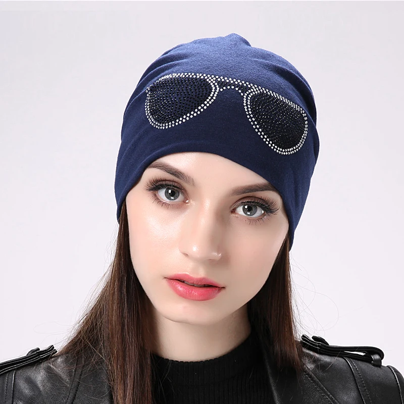 Geebro женские дизайнерские очки облегающие шапки для девочек gorras skullies женщин