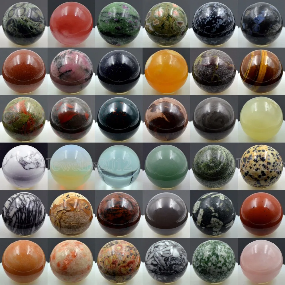 5 шт./упак. 30 мм натуральные драгоценные камни|natural sunstone|stone roundrock stone |