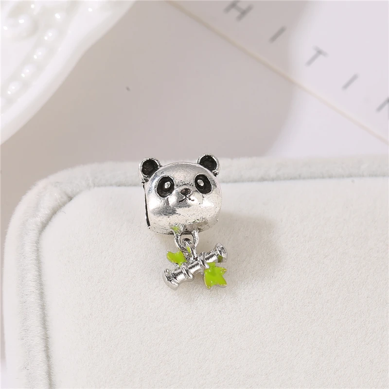 Оригинальные посеребренные бусины Очаровательные Подвески da подвески животные