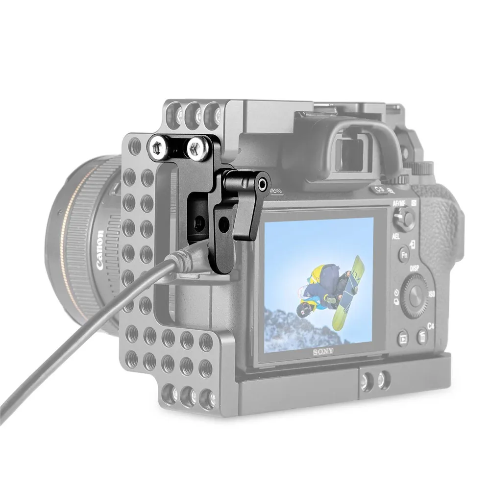 Кабель HDMI SmallRig зажим для камеры Sony a7II/a7RII/a7SII DSLR с двумя винтами 1/4 20 1679|Моноподы| |