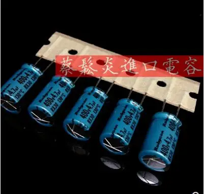 2019 Горячая продажа 10 шт/30 шт Rubycon электролитический конденсатор 400v4.7uf RX30 10*16
