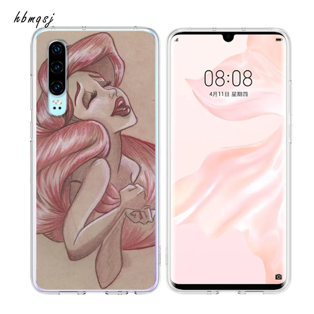 Чехол для huawei honor 10 9 lite 8x 7x 6a силиконовый мягкий модный чехол девочки 8x9