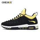 Мужские беговые кроссовки ONEMIX, 2020 Max, мужские трендовые спортивные кроссовки, черные спортивные ботинки с подушкой, уличные, теннисные, Прогулочные кроссовки