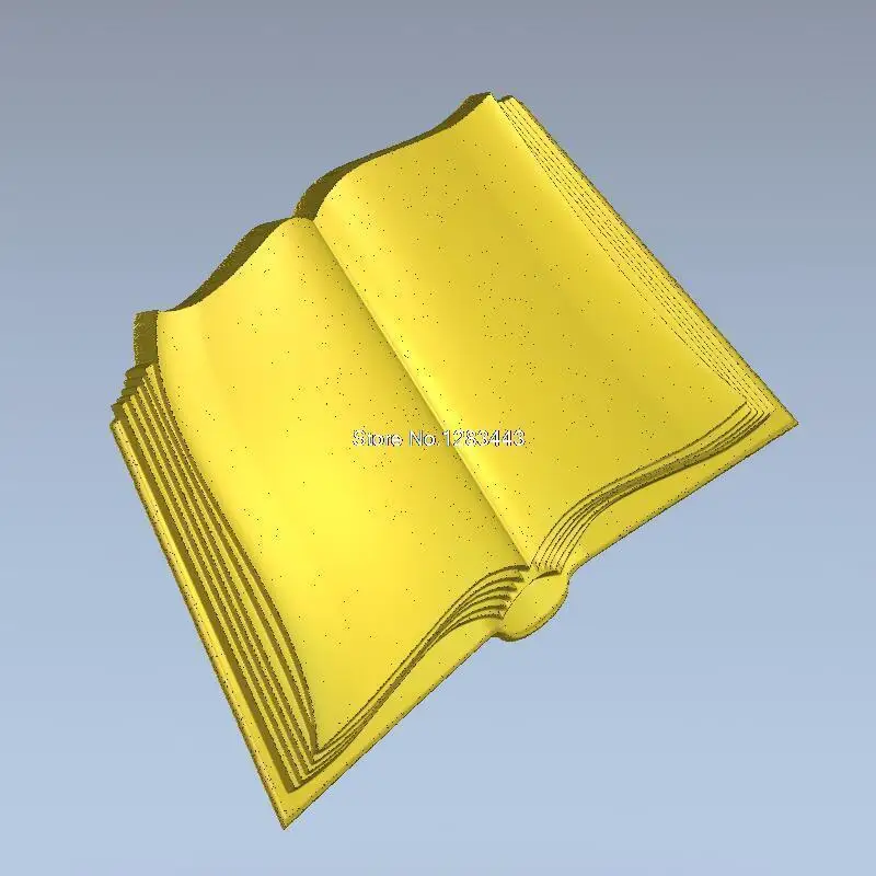 Высокое качество новая 3D модель для ЧПУ 3D резная фигура скульптура машина в STL файл книги