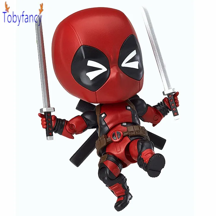 Дэдпул Nendoroid Уэйд Уинстон 100 мм ПВХ фигурку orechan Editio аниме дэдпул X-Men Коллекция