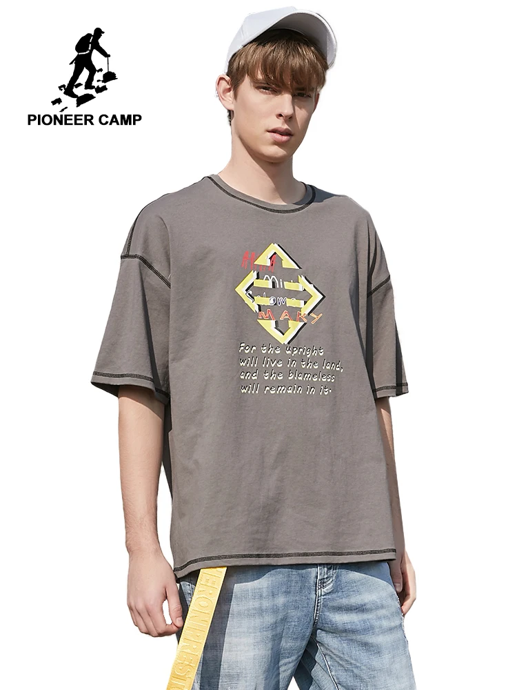 Пионерский лагерь Геометрия Треугольники футболки Для мужчин хип хоп с принтом