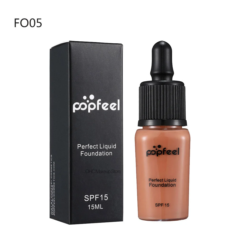 Тональный крем для лица Spf 15 основа Матовый Para O Rosto идеальный жидкий консилер