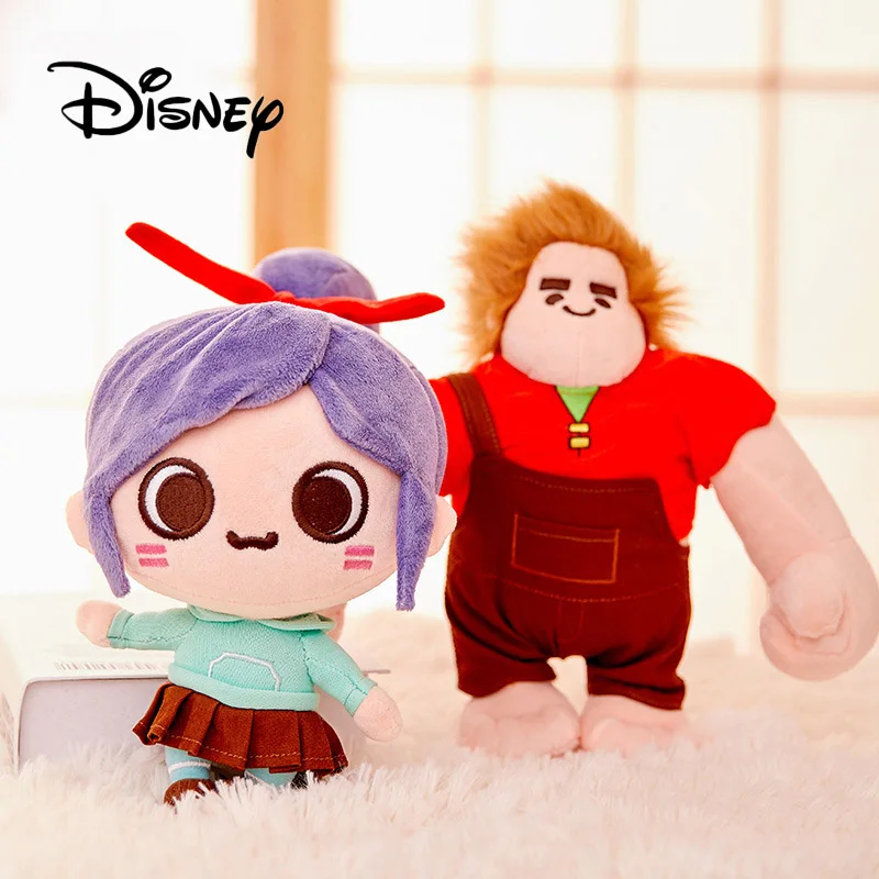 Disney 9 дюймов ручной кукольный Wreck It Ральф 2 Vanellope Von Schweetz плюшевая игрушка кукла