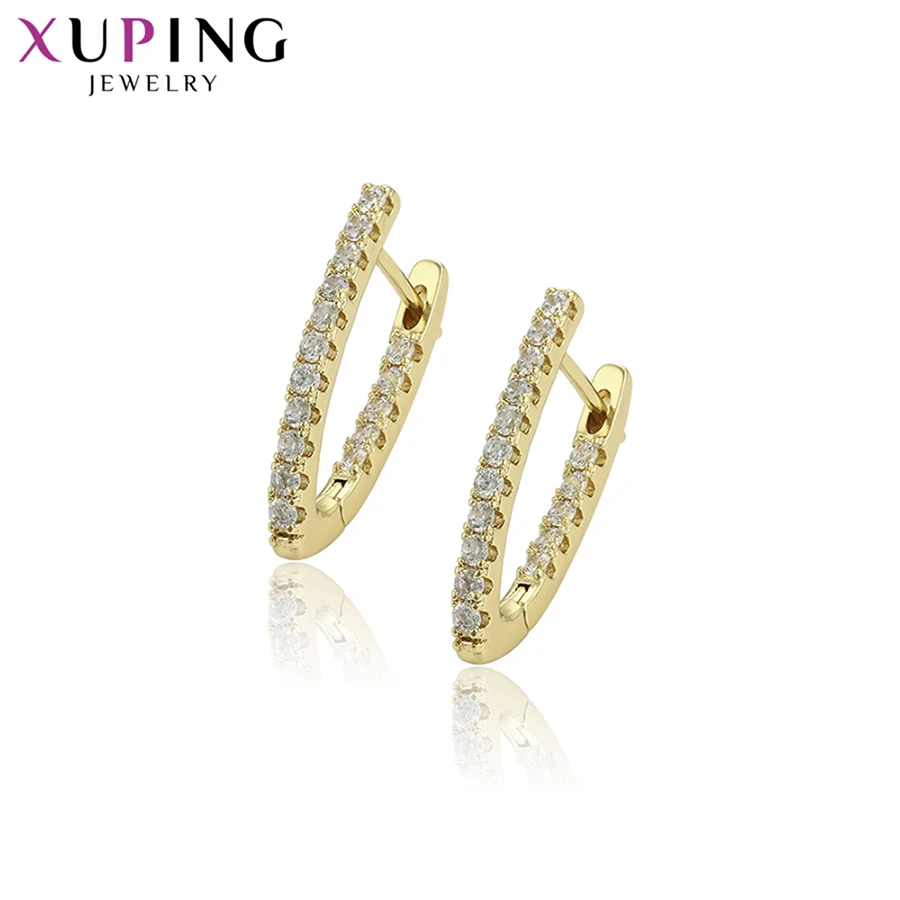 

Xuping Jewelry Hot Sale Designs Earring with Synthetic Cubic Zirconia for Women Gifts 97085
