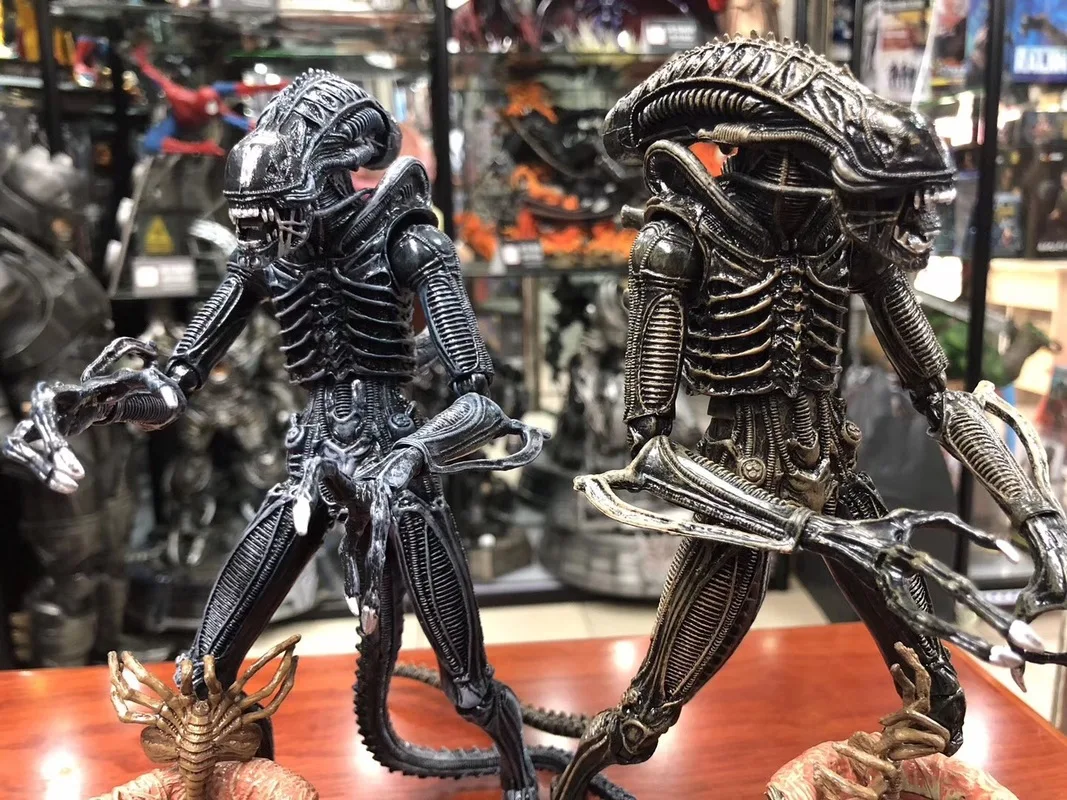 18 см NECA Alien 2 1986 Ver + Facehugger яйцо фигурка ксеноморфа куклы игрушки ПВХ экшн