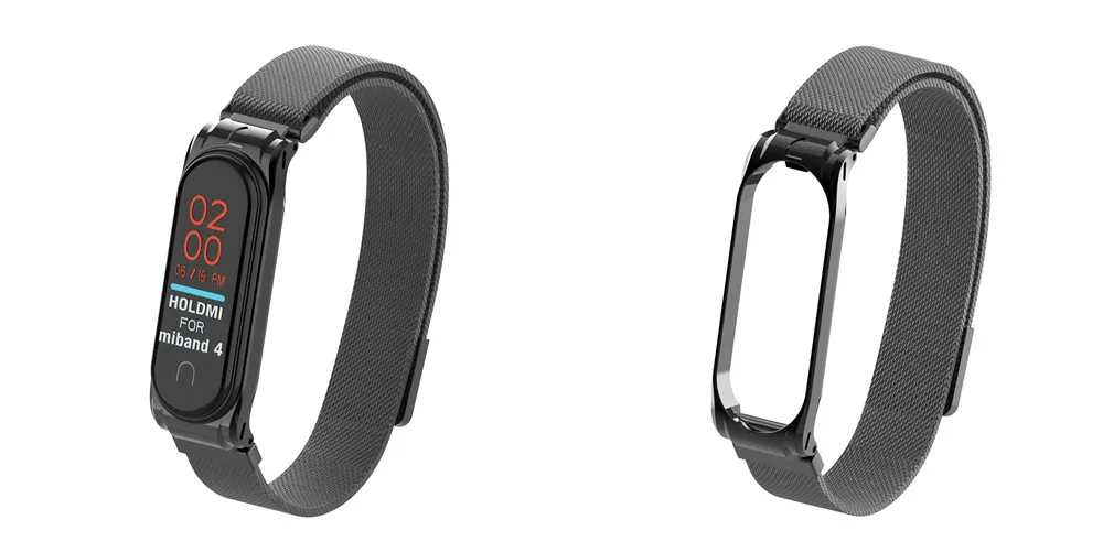 Mi Band 4 3 магнитный металлический ремешок Металлический Стальной ремешок mi band 4 3 браслеты mi band 3 металлический браслет для xiaomi mi band 4 3