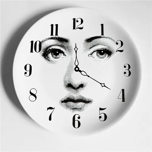 6/7/8 Дюймов Мода из Милана, Fornasetti таблички дома декоративная тарелка Декор на стену посуда арт фарфоровое блюдо украшение дома - Цвет: 25