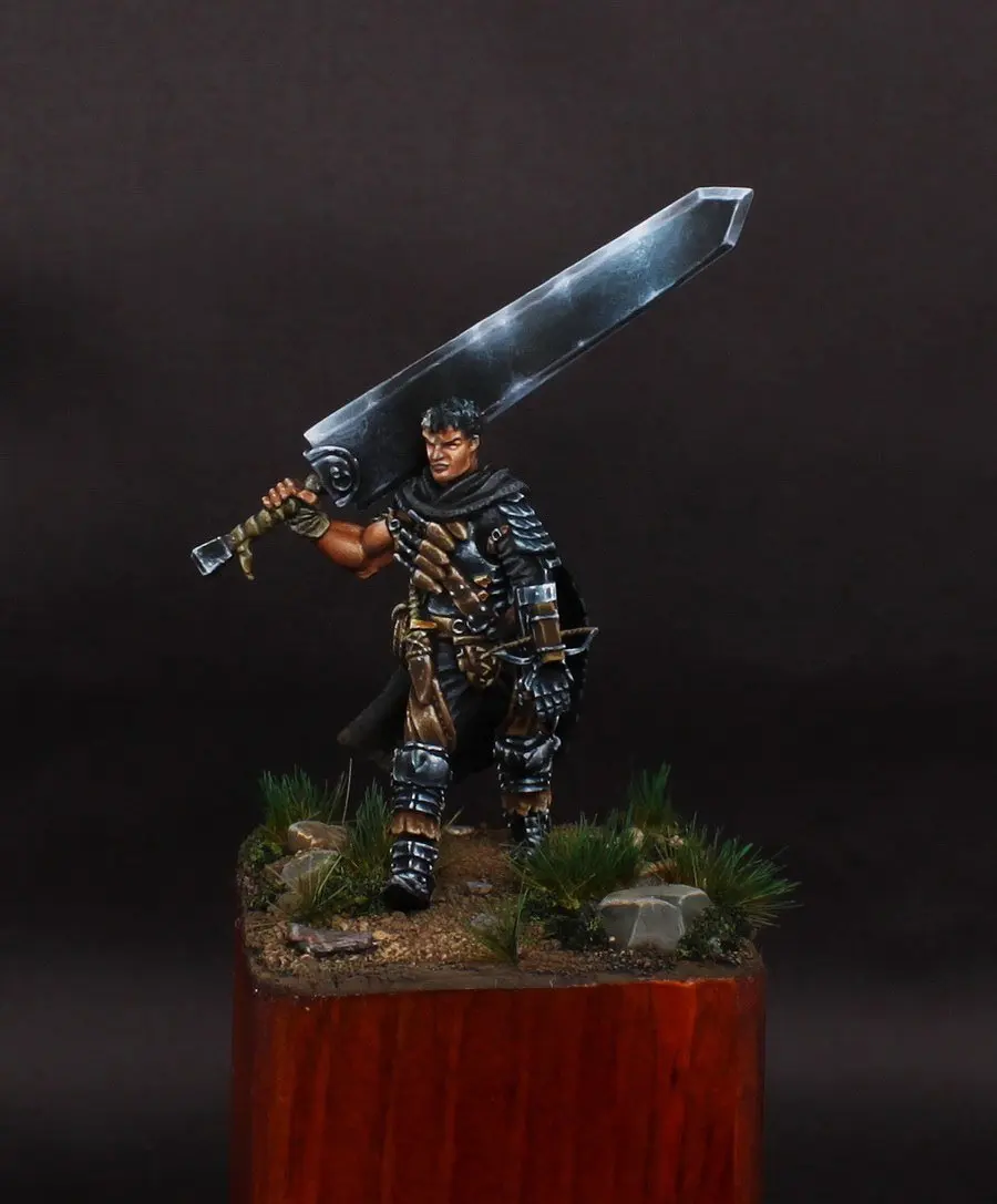 [Loong Way Miniatures] Klukva Miniatures Великий фехтовальщик мм 35 Смола миниатюра|Аксессуары для