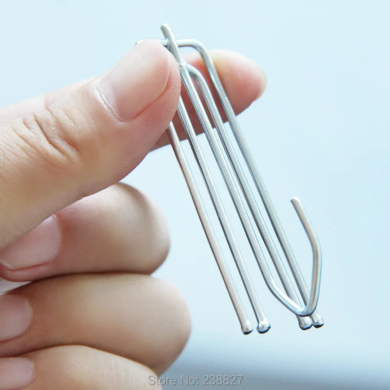 Занавес крючок Аксессуары для штор Крючки 4 шт./лот | Дом и сад