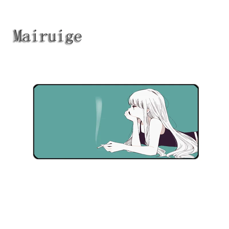 Mairuige высокое качество горячая Распродажа большой коврик для мыши с аниме