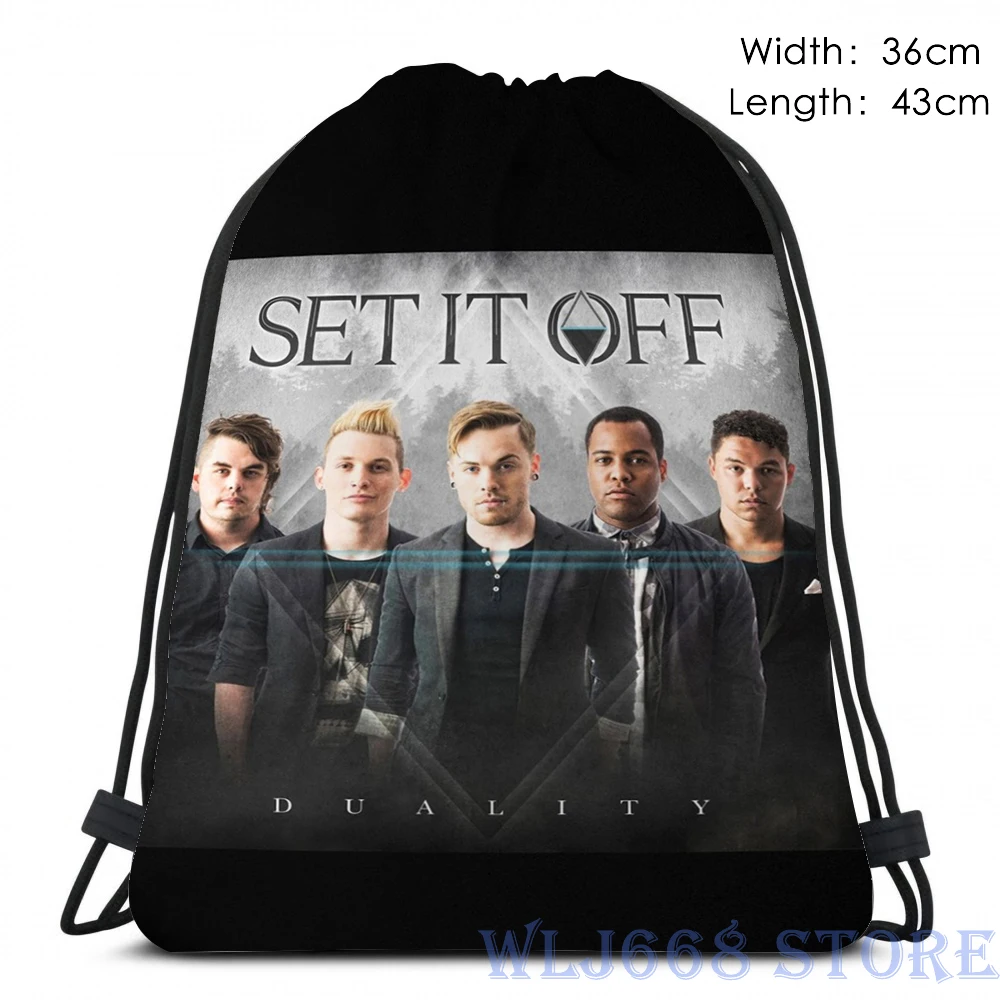 Забавные сумки на плечо с графическим принтом Женский комплект duality it't off tour 2018