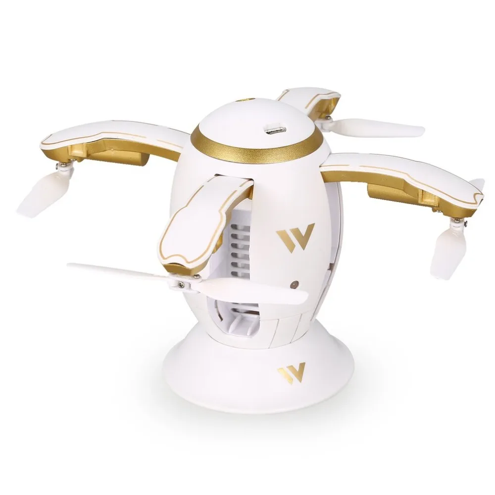 Attop W5 яйцо Дрон складной мини RC Quadcopter с высоты держать Безголовый режим один ключ