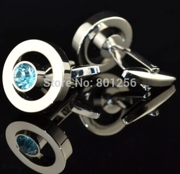 Бесплатная доставка запонки из меди дизайн с кристаллами Новое поступление 2015