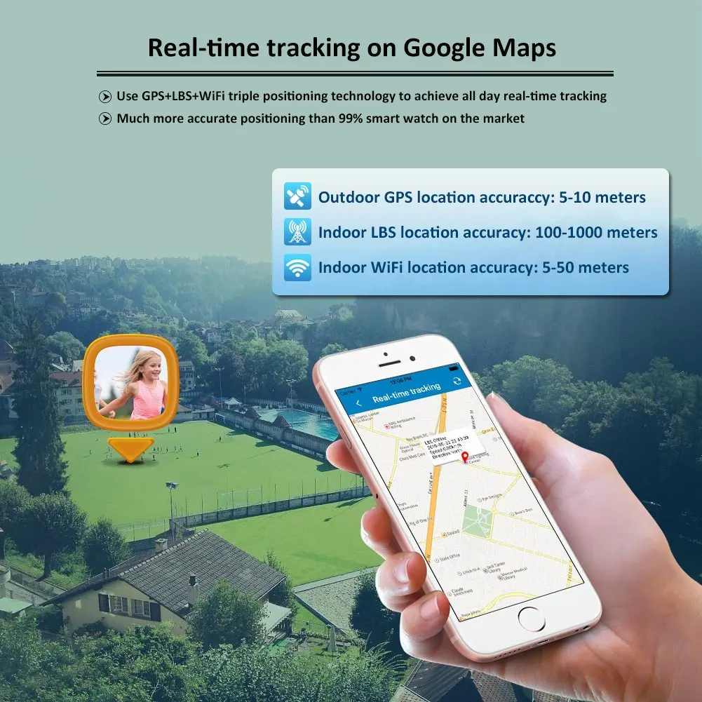 GPS трекер для детей Детские Смарт часы наручные анти потерянные SOS поиск
