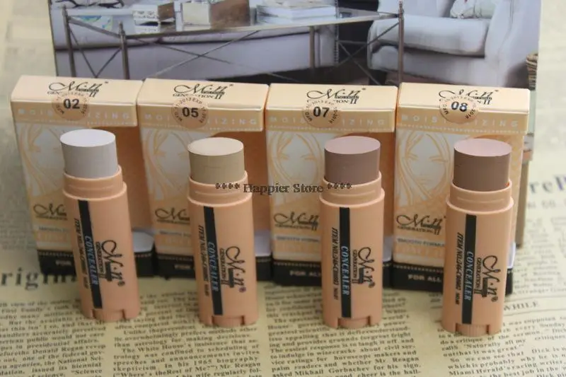 2ps/set Professonal women Concealer Make up scar cream cover spots eye concealer freckles blain black face care | Красота и здоровье