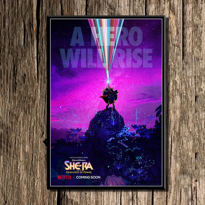 P327 She-Ra мультфильм сериал шоу Искусство Живопись Шелковый Холст плакат настенный