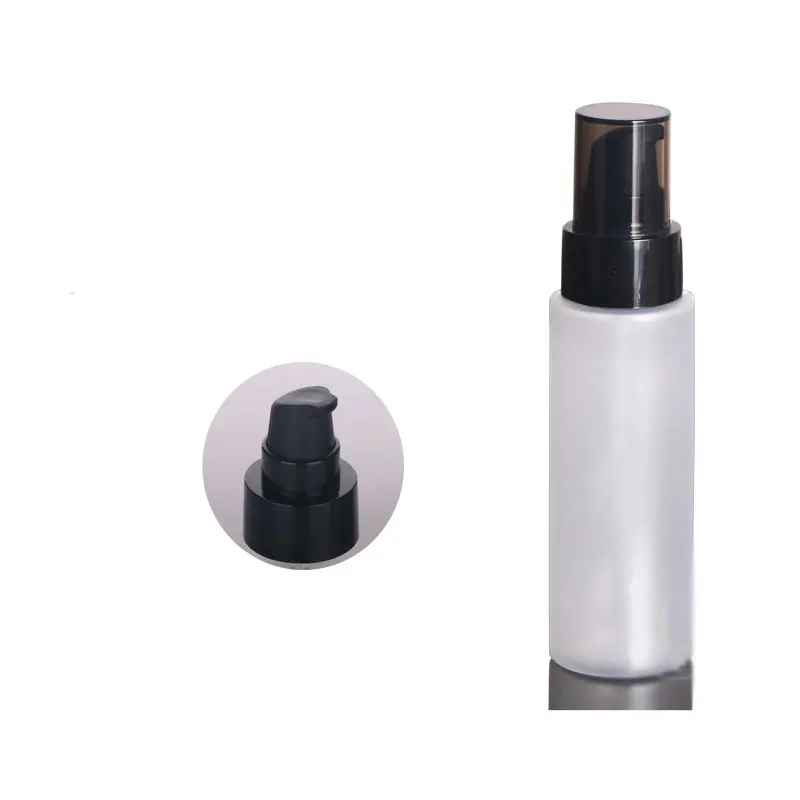 

1000 шт./лот 120 мл пластиковая Матовая бутылка с насосом, косметический крем, шампунь, лосьон, пресс, 120cc бутылки, контейнер для косметики с черн...