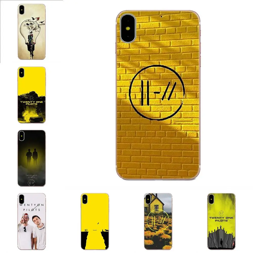 Аниме группа Twenty One Pilots для Huawei P8 P9 P10 P20 P30 Mate 7 8 9 10 20 Lite Plus Pro 2017 TPU защита