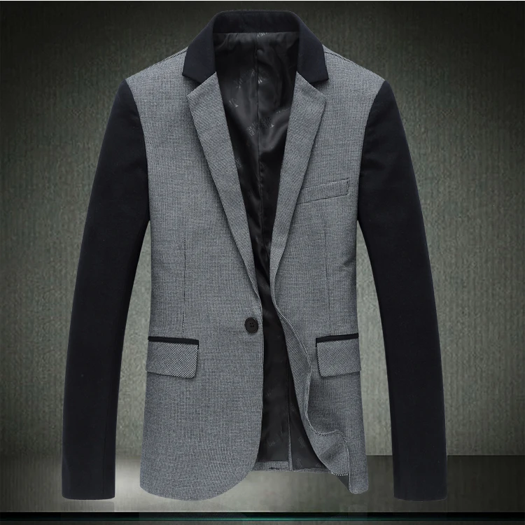 Мужской Блейзер Gent Life светло серый облегающий блейзер|suits for men|brand suits menslim men |