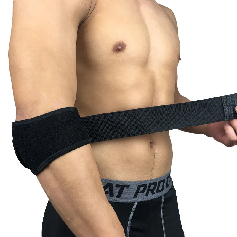 

1PCS Adjustable Badminton Tennis Weightlifting Elbow Support Golfer's Strap Elbow Pads Lateral Pain Syndrome Epicondylitis Brace