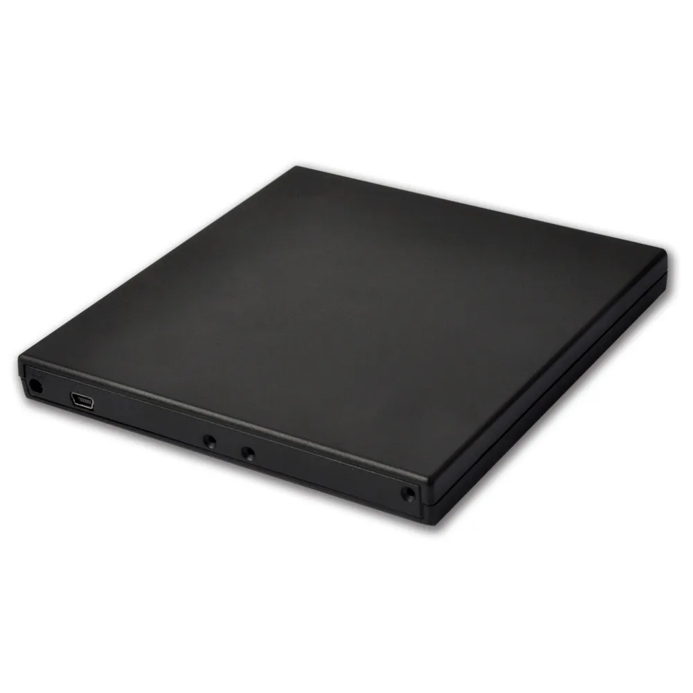 Внешний DVD RW Корпус чехол USB 2,0 Слот в DVD 9,5 мм IDE Оптический привод Superdrive без драйвера ECD011 IDE