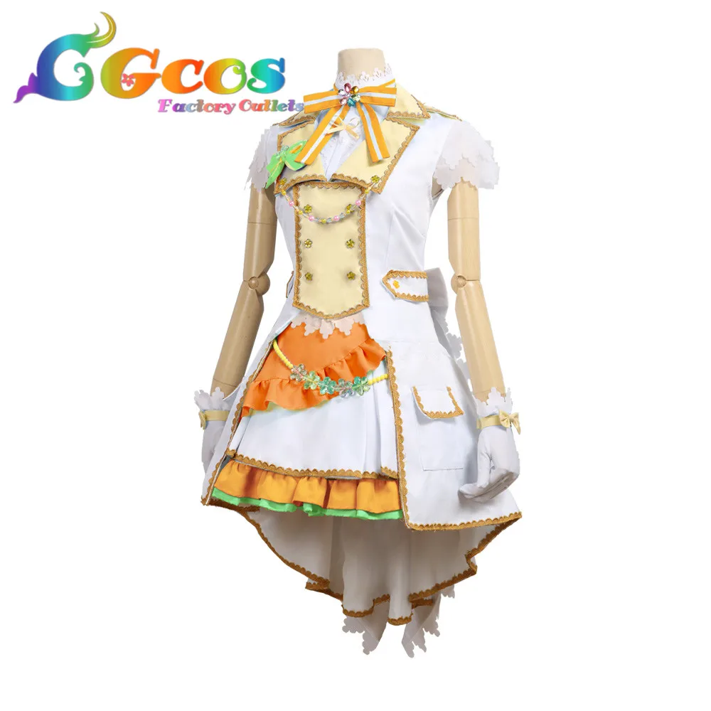 CGCOS Косплей Косплэй костюм Bang Dream Пастель * палитра 2nd один shirasagi японская аниме