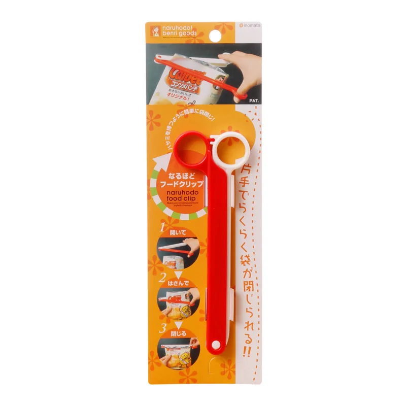 

Scissors shape Food Snack Bag Storage Sealing Clips Home prevent moisture loss Helper S / L