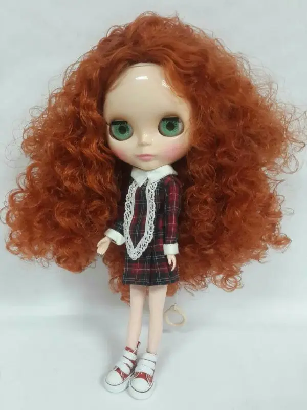 Бесплатная доставка афро волосы новая кукла Blyth (RDFT 704) | Игрушки и хобби