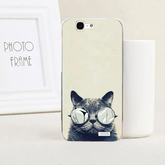 22 Pattern Colored Painting Hard Plastic Case Huawei Ascend G7 Cover C199 Phone Skin In Stock |