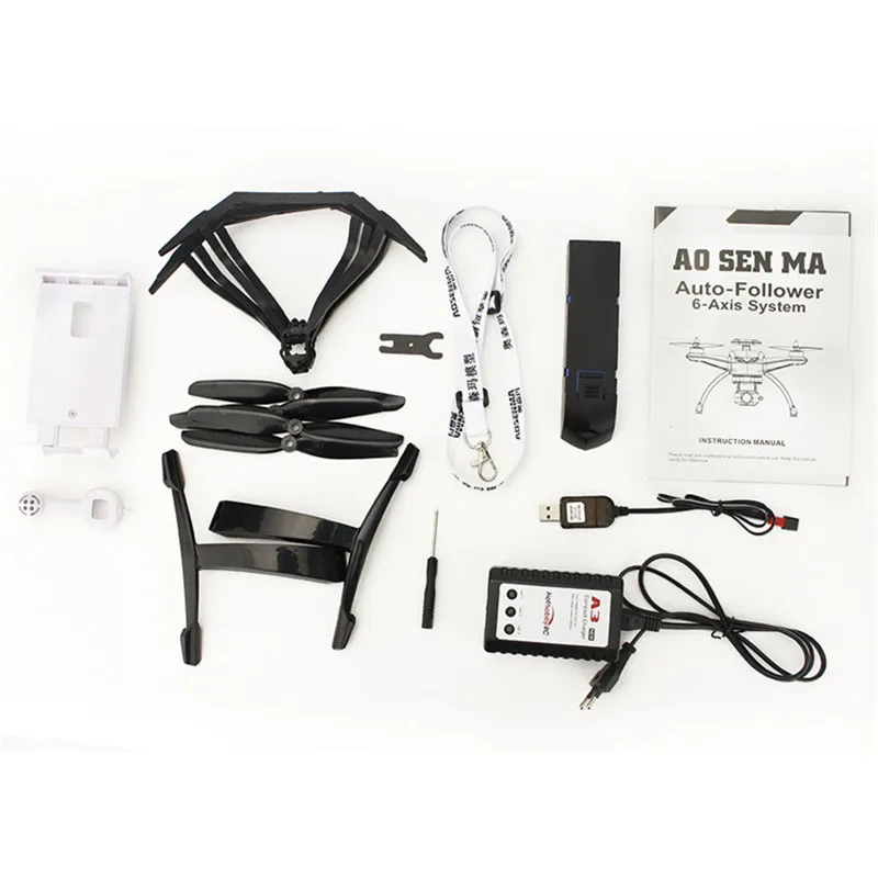 AOSENMA CG035 двойной GPS оптический позиционирование WIFI бесщеточный двигатель 2 4G 4CH 6