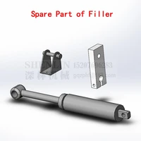 rotary valve driving device air cylinder metal clamp for handle the check valve