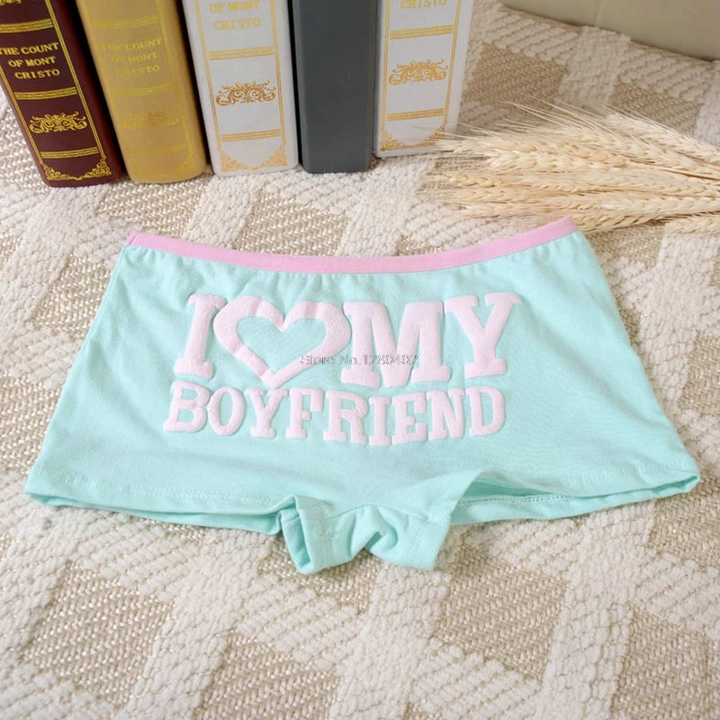 &quotI Love My Boyfriend&quot печатные хипстерские характерные женские трусы-шорты высокого