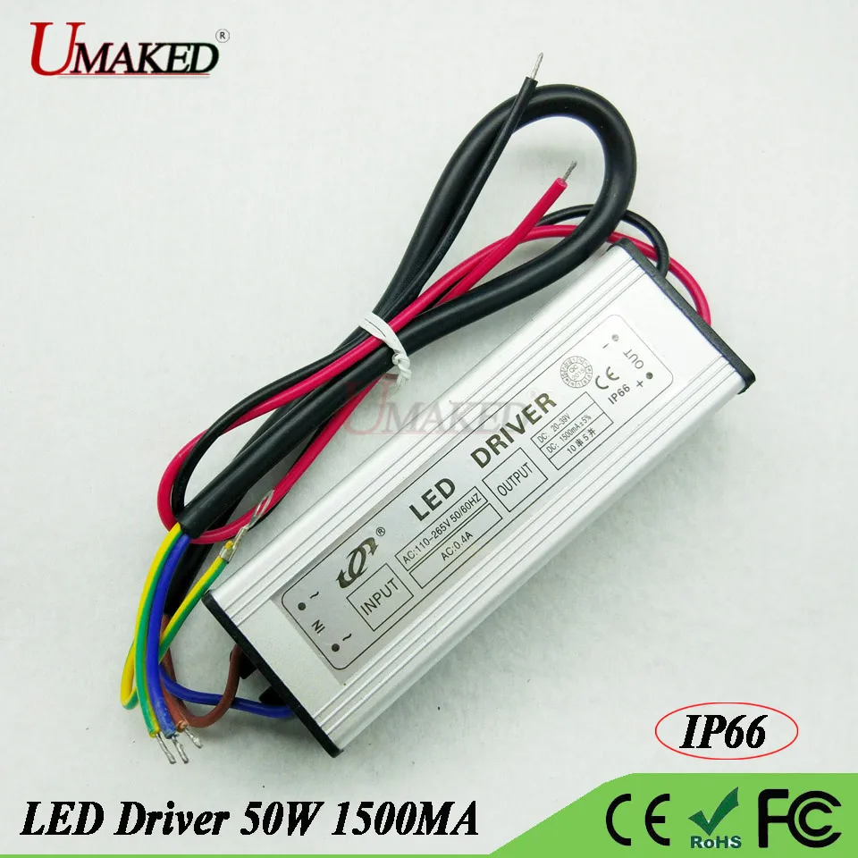 Светодиодный драйвер с полной мощностью водонепроницаемый IP66 алюминиевый