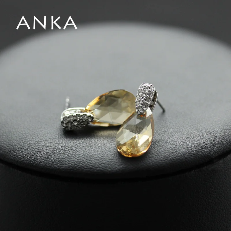 Анка Топ Мода Новая мода кабля воды кристалл серьги на лето и весну ювелирное