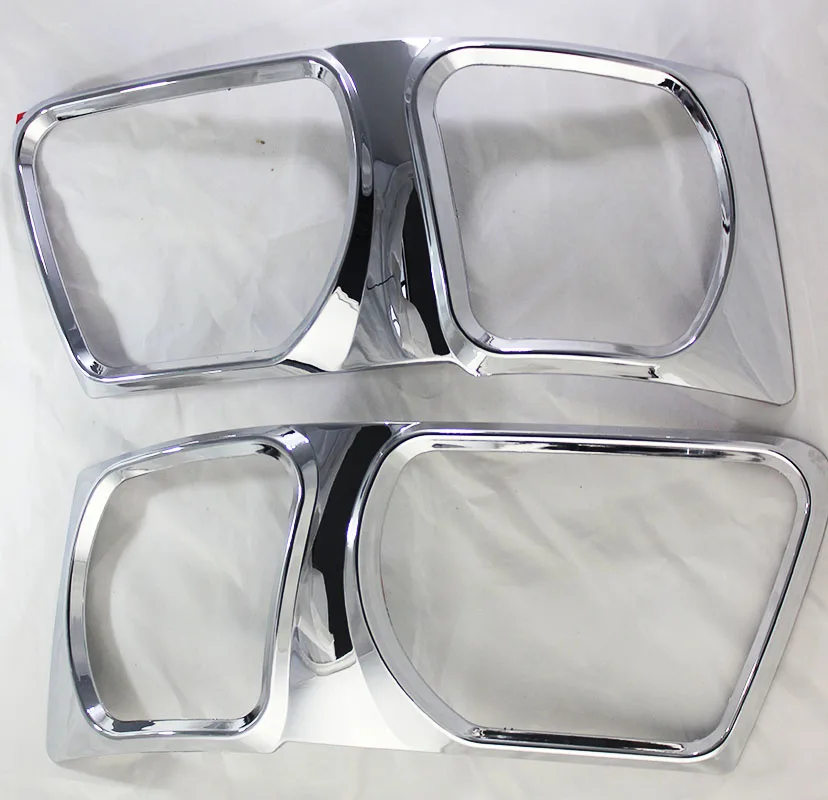 2 шт. ABS Хромированная накладка на фары для Toyota SUCCEED 2001 2002 2003 2004 фары для автомобиля аксессуары